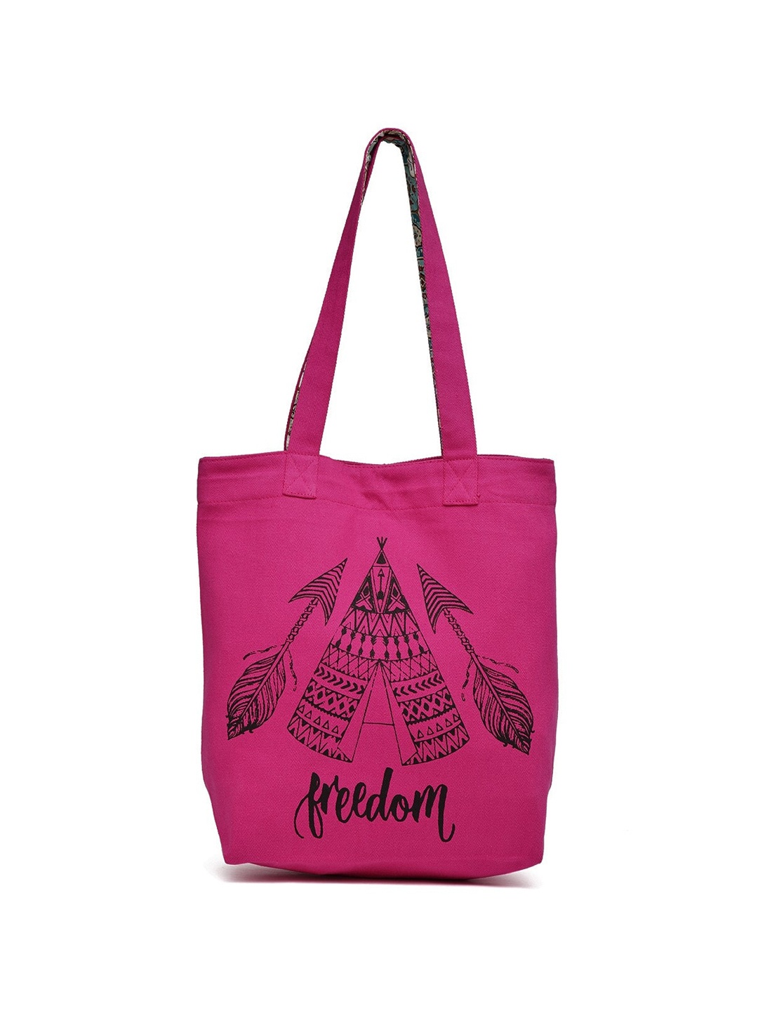 

The House of Tara Graphic Printed Tote Bag, Violet
