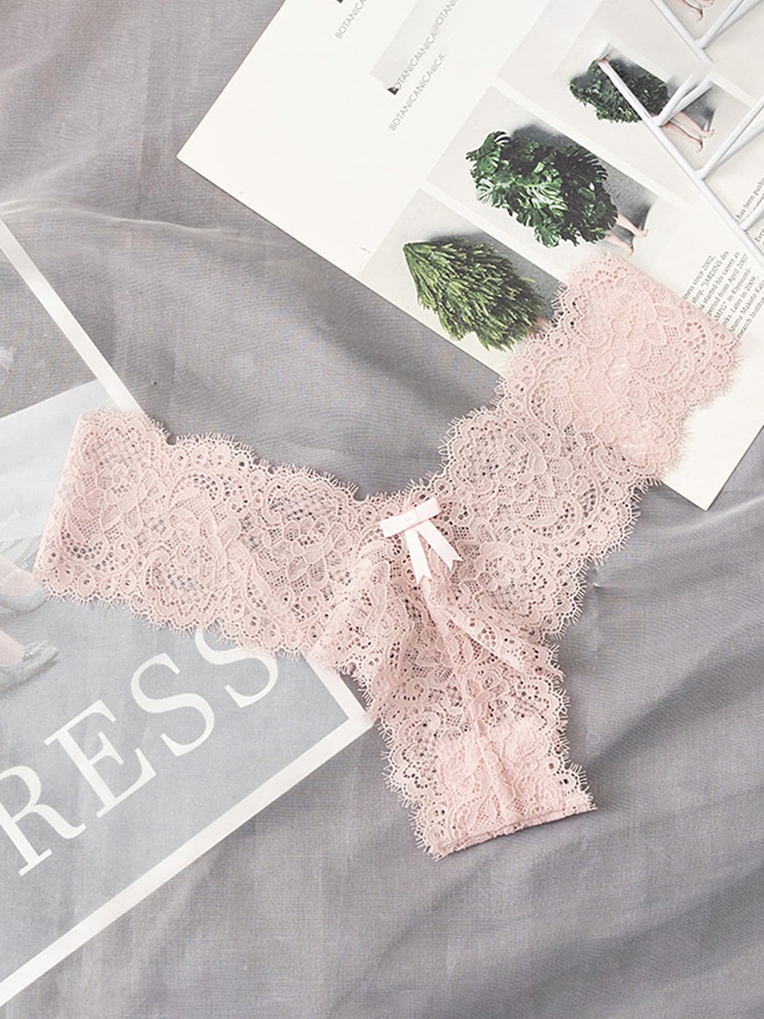 

LULU & SKY Self-Design Thongs Q8002-PINK
