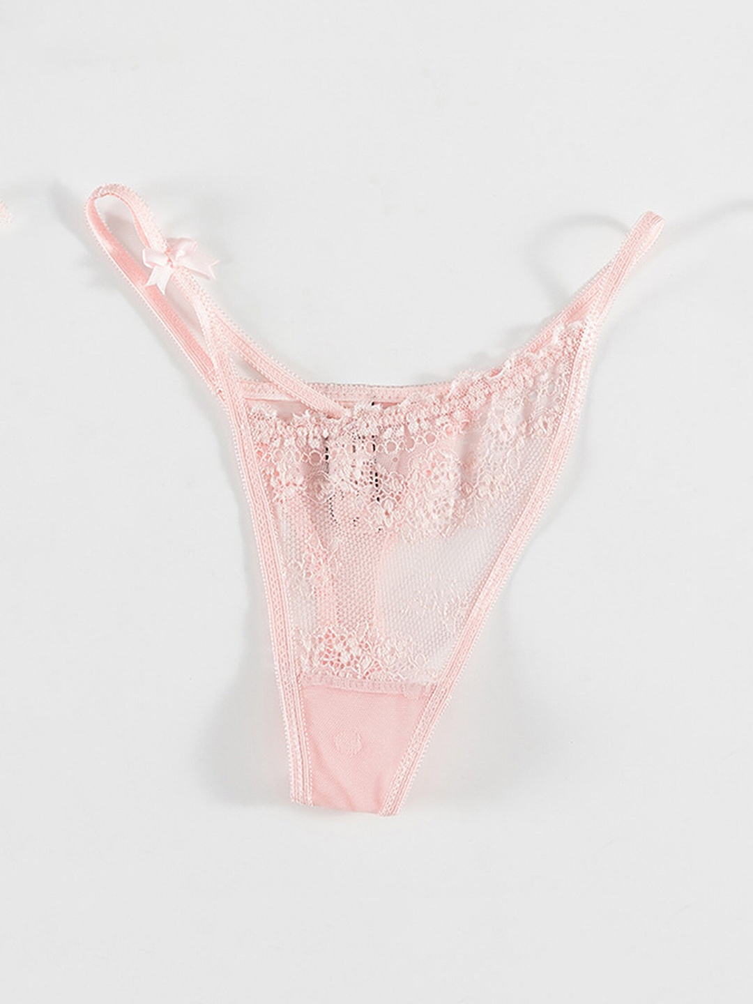

LULU & SKY Self-Design Thongs Briefs, Pink