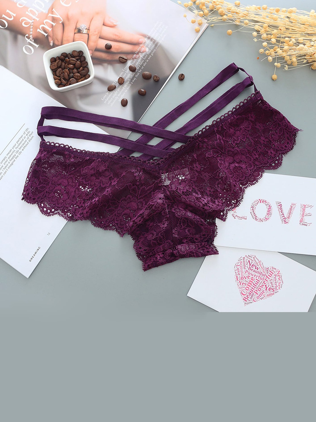 

LULU & SKY Self-Designed Hipster Briefs, Purple