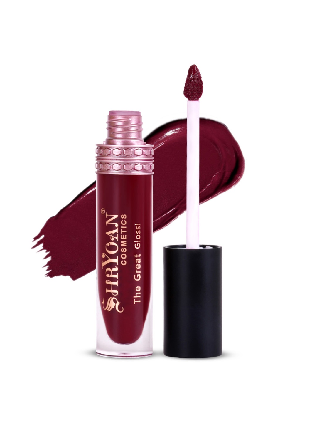 

SHRYOAN Juicy Jelly High Shine Non Sticky Lightweight Lip Gloss 6ml - Shade 18, Maroon