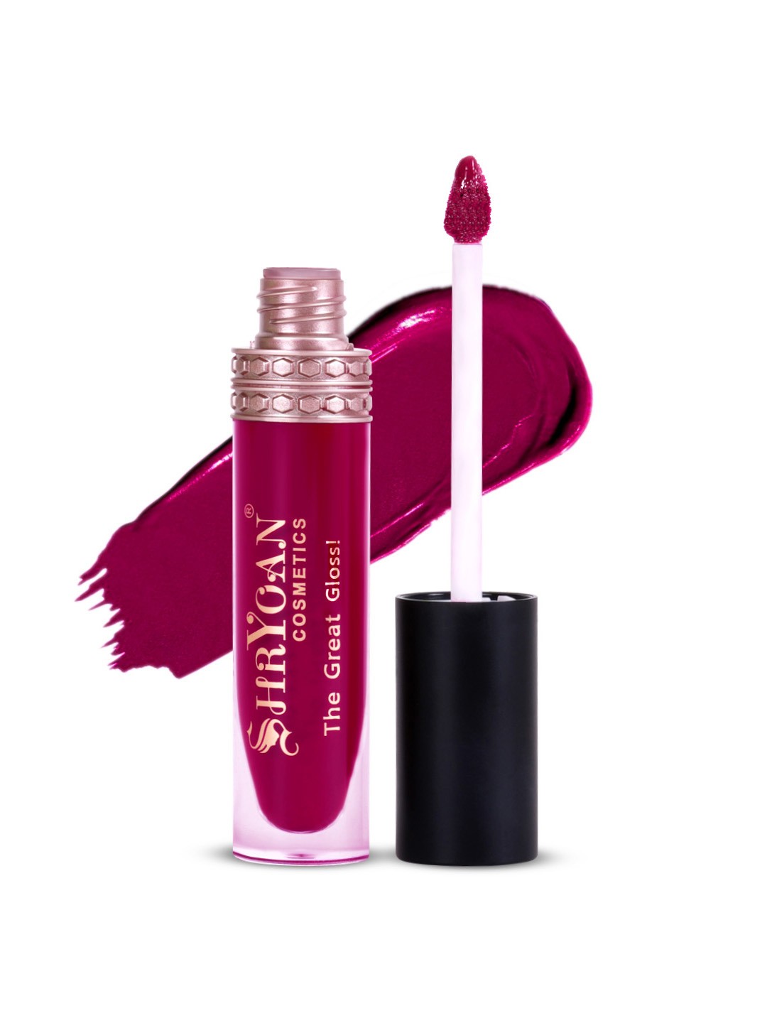 

SHRYOAN The Great Gloss Juicy Jelly High Shine Non-Stick Lightweight Lip Gloss 6ml - SH20, Maroon
