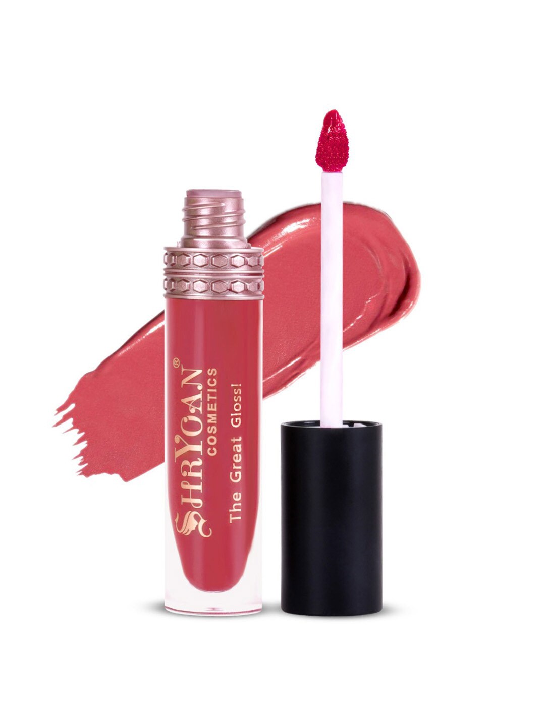 

SHRYOAN Juicy Jelly High Shine Non Stick Lightweight Lip Gloss - 6ml - Shade 12, Peach