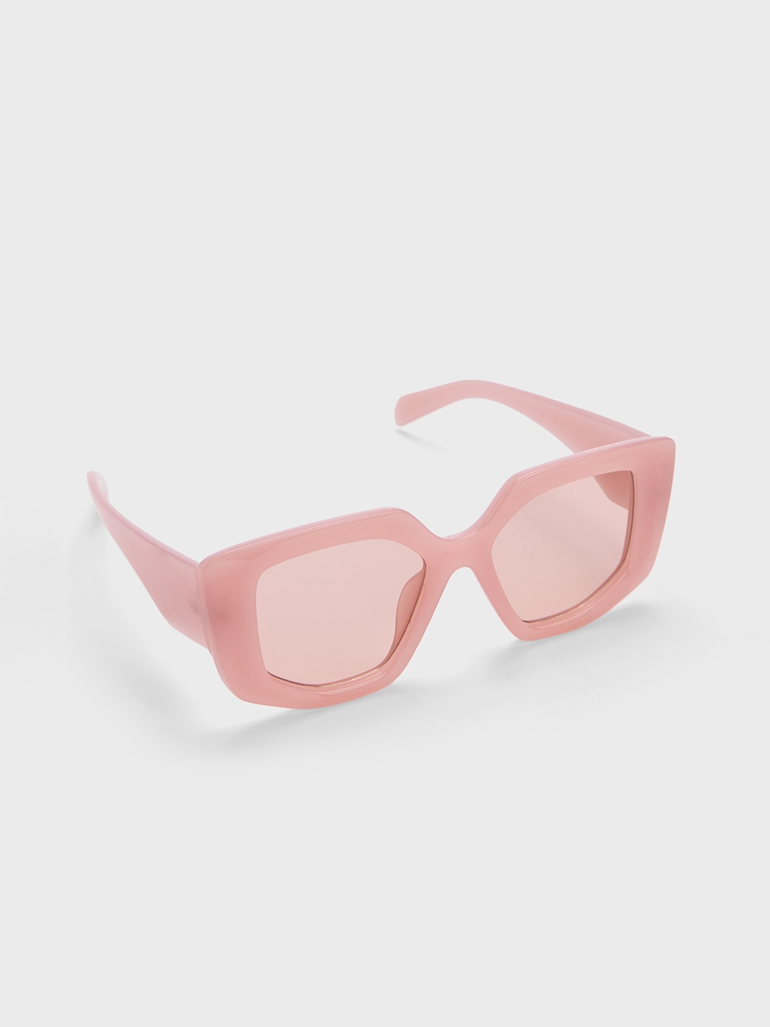 

20Dresses Women Full Rim Oversized Rectangle Sunglasses SG010980, Pink