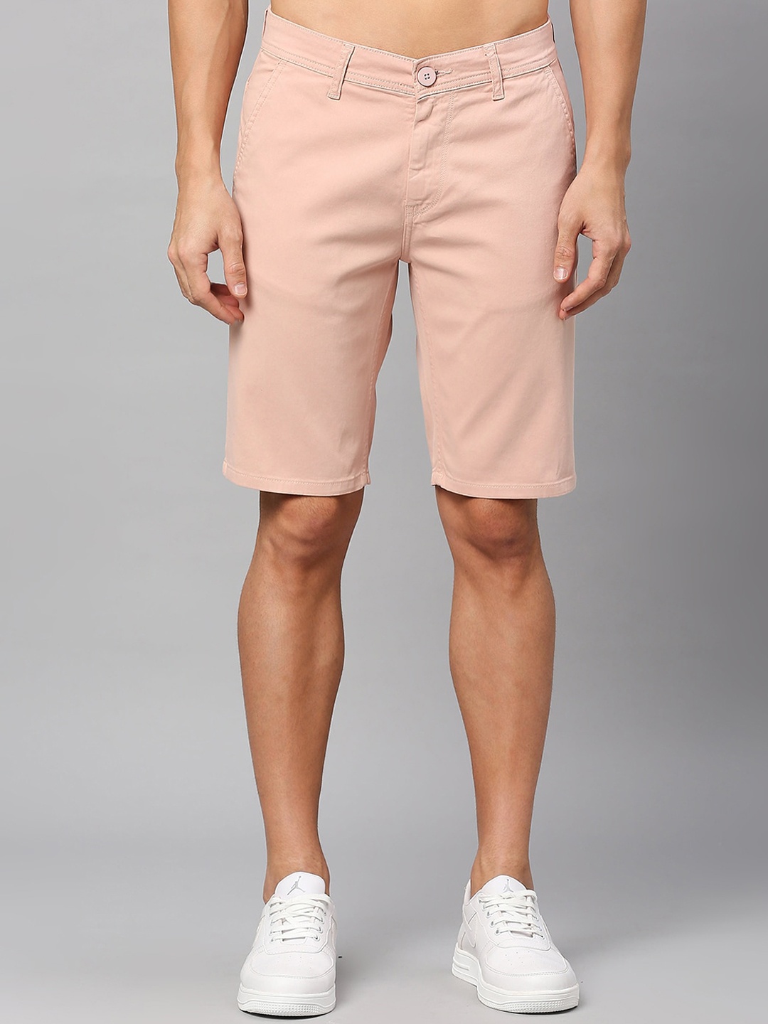 

Mast & Harbour Men Rose Slim Fit Low-Rise Shorts