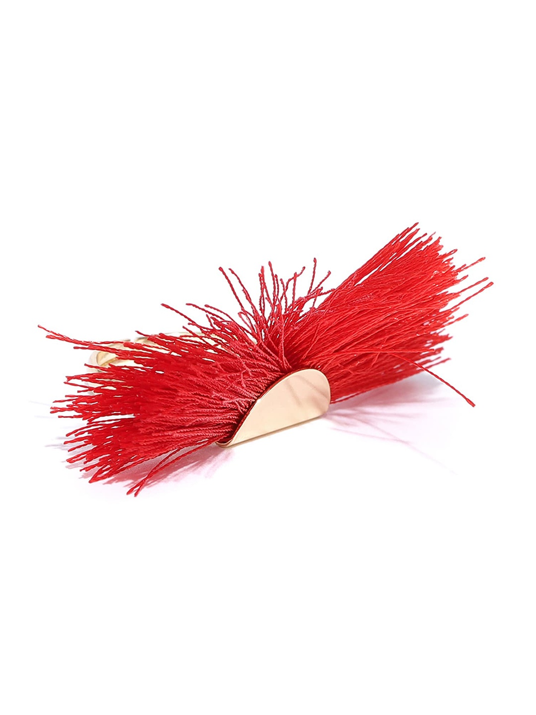 

Bellofox Gold-Plated Tassels Detail Finger Ring