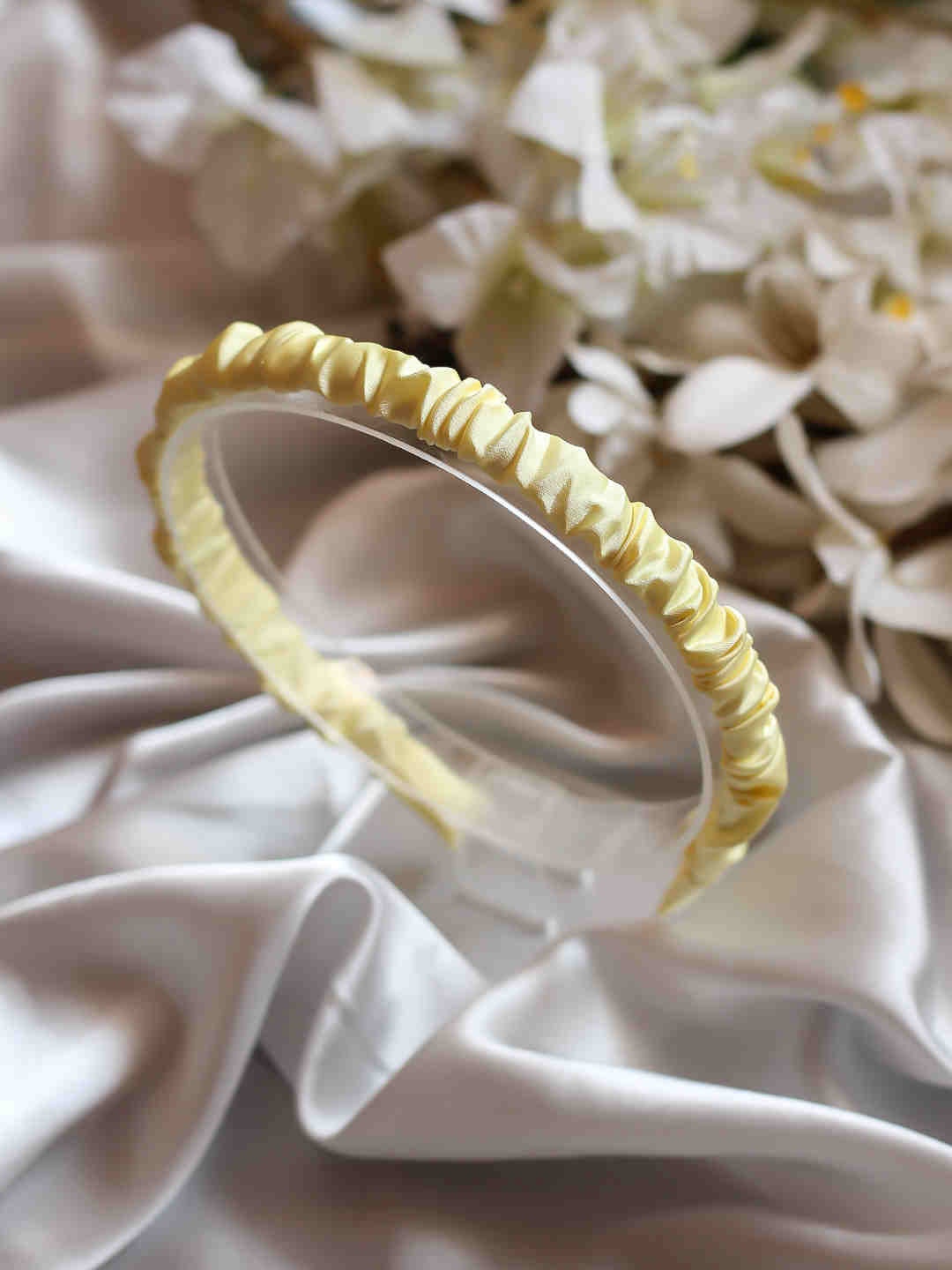

Bellofox Yellow Crinkled Hairband