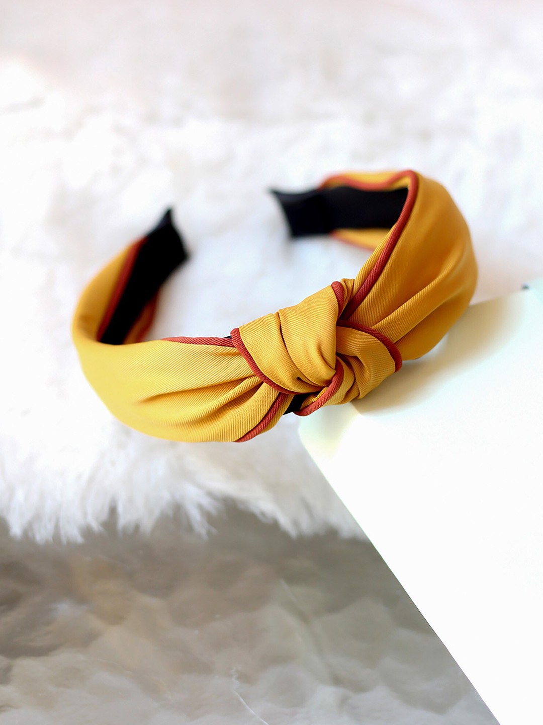 

Bellofox Knot Detail Hairband, Yellow