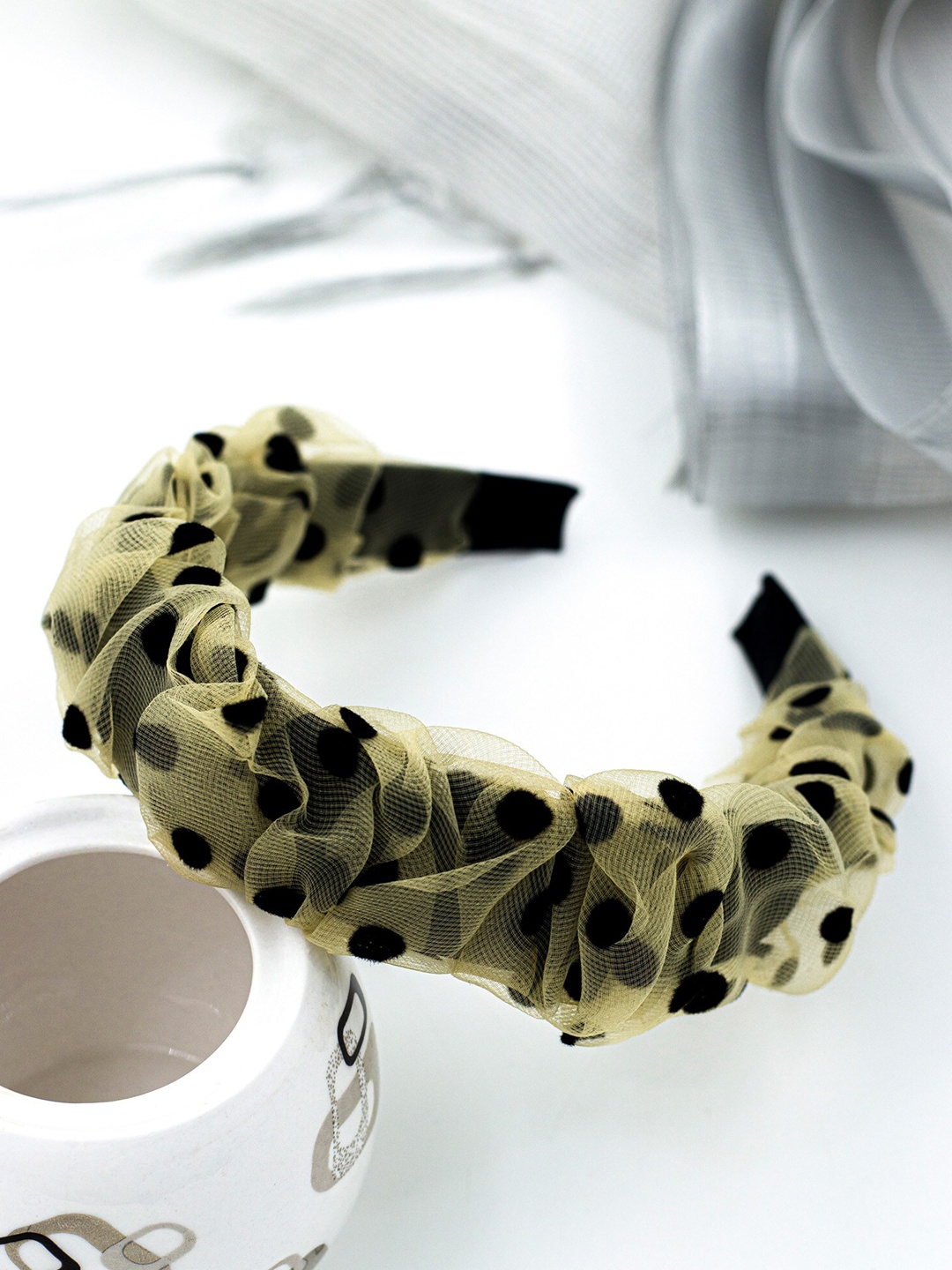 

Bellofox Printed Hairband, Yellow