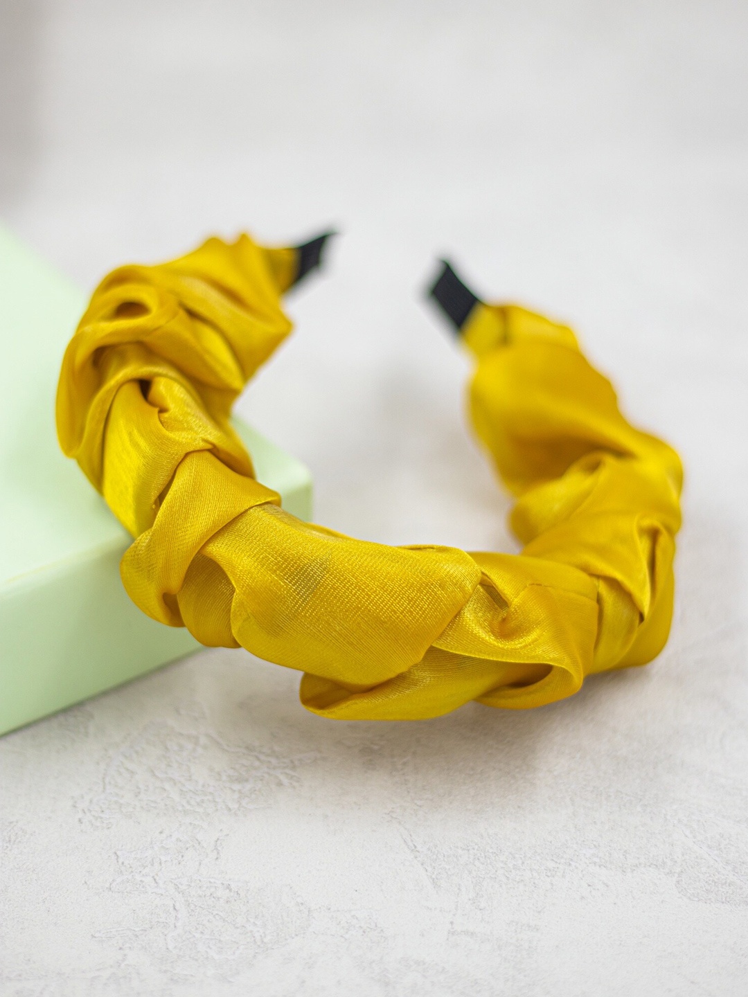 

Bellofox Ruffle Detail Hairband, Yellow