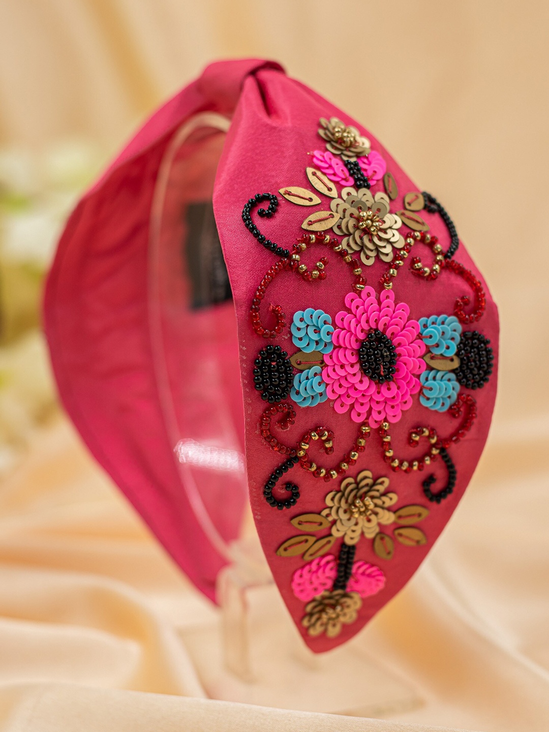 

Bellofox Pink Embellished Hairband