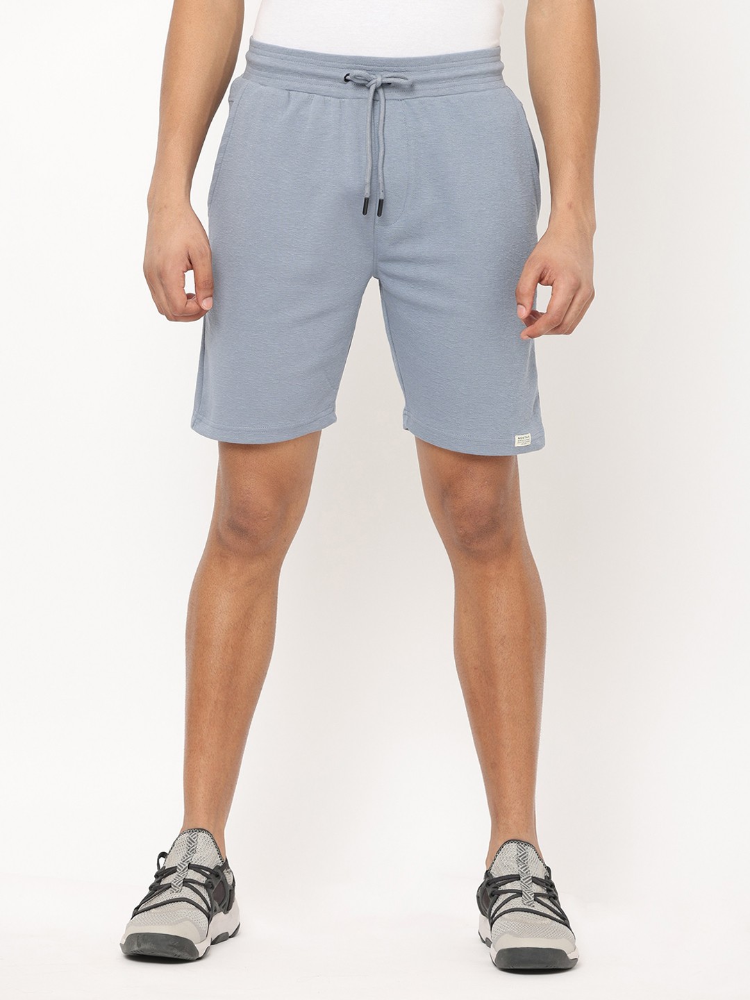 

Nektar Men 4 Way Stretch Breathable Hyper Stability Outdoor Shorts, Blue