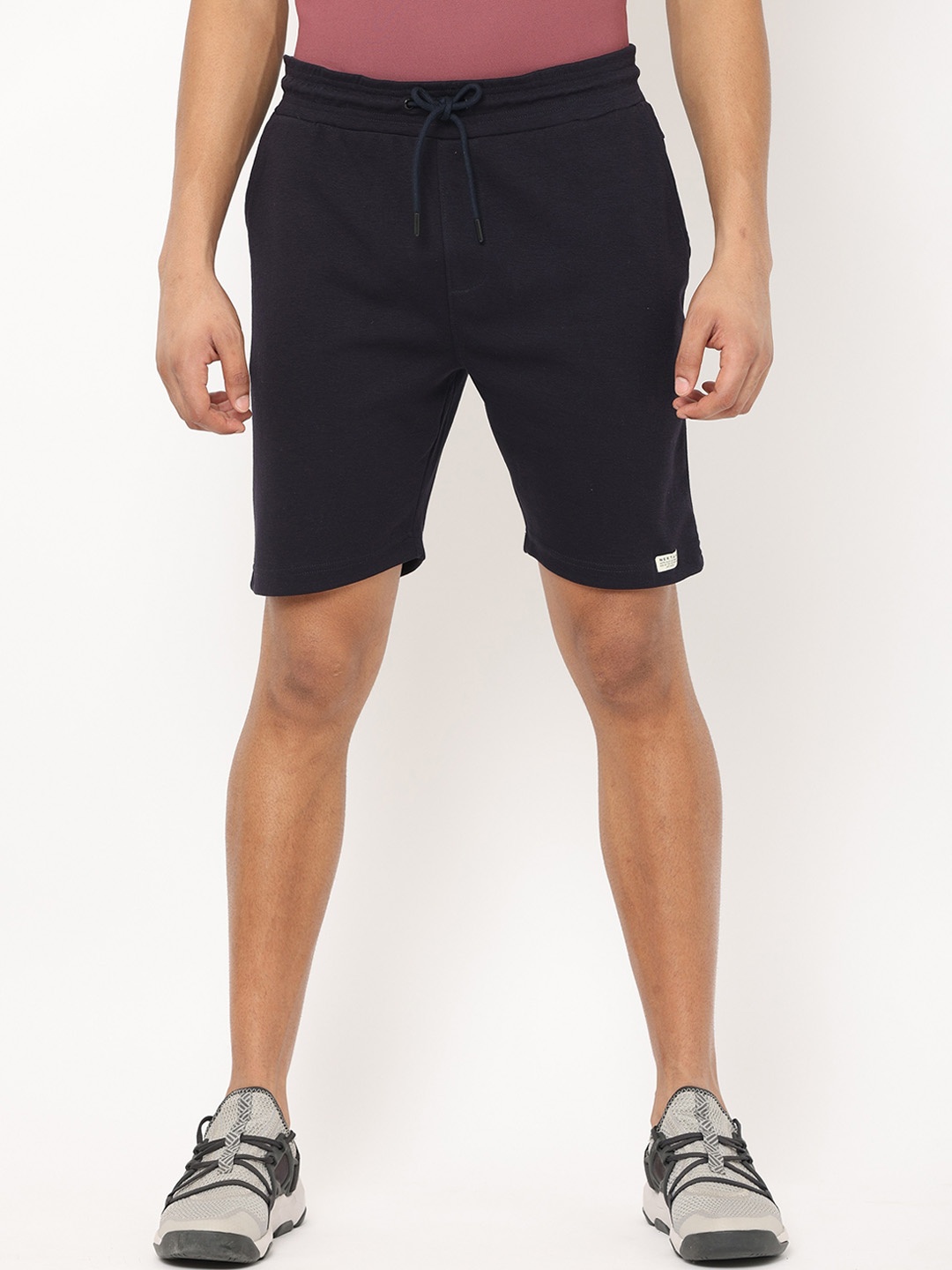 

Nektar Men 4 Way Stretch Breathable Hyper Stability Outdoor Shorts, Navy blue