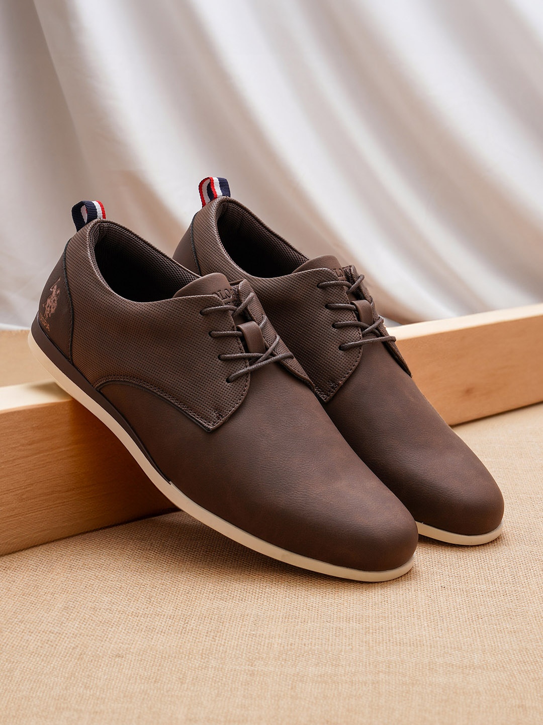 

U.S. Polo Assn. Men Darryl 2.0 Casual Lace Up Shoes, Brown
