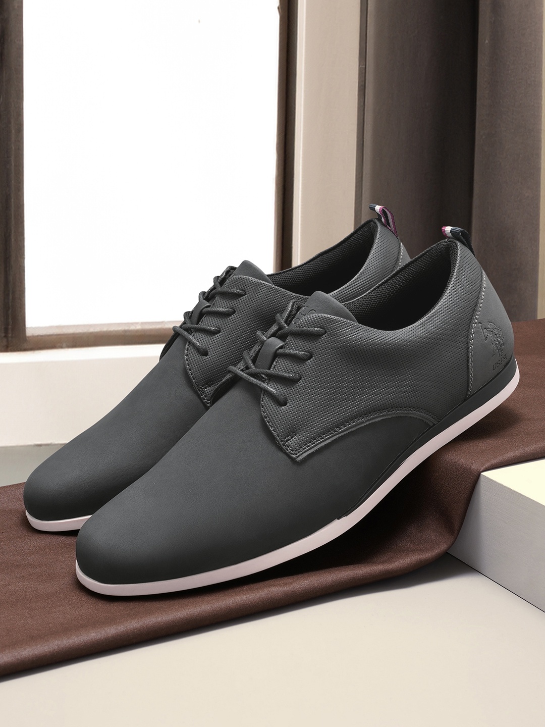 

U.S. Polo Assn. Men Darryl 2.0 Casual Lace Up Shoes, Black
