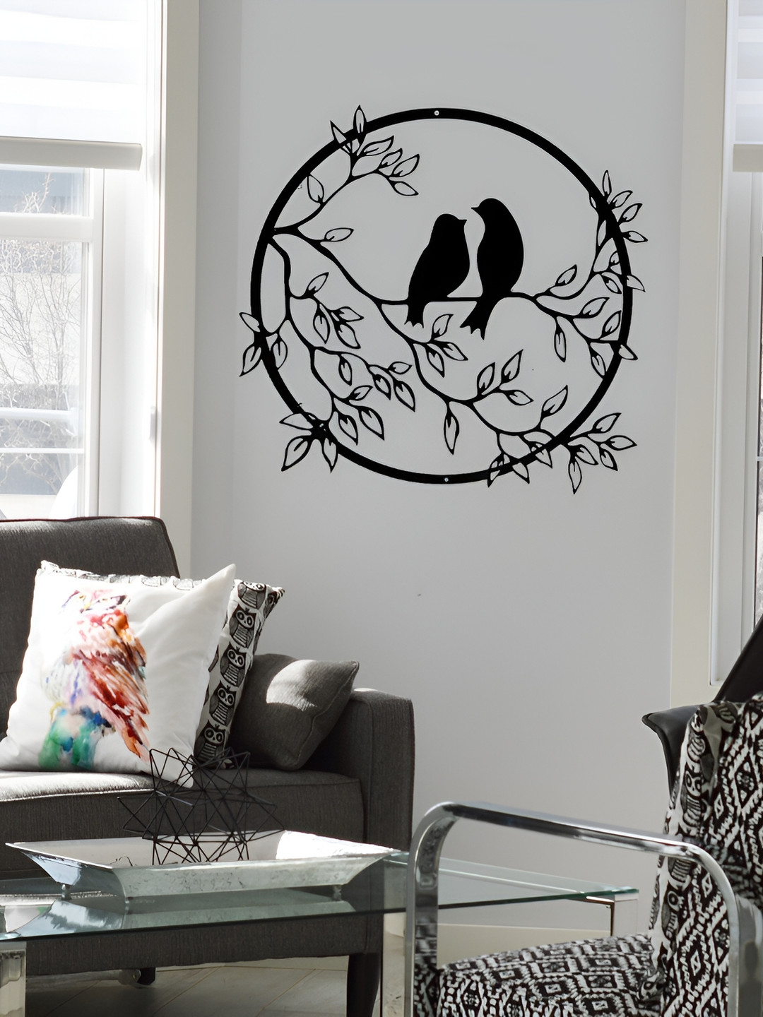 

WALLCENTRE Black Floral and Botanical Wall Art