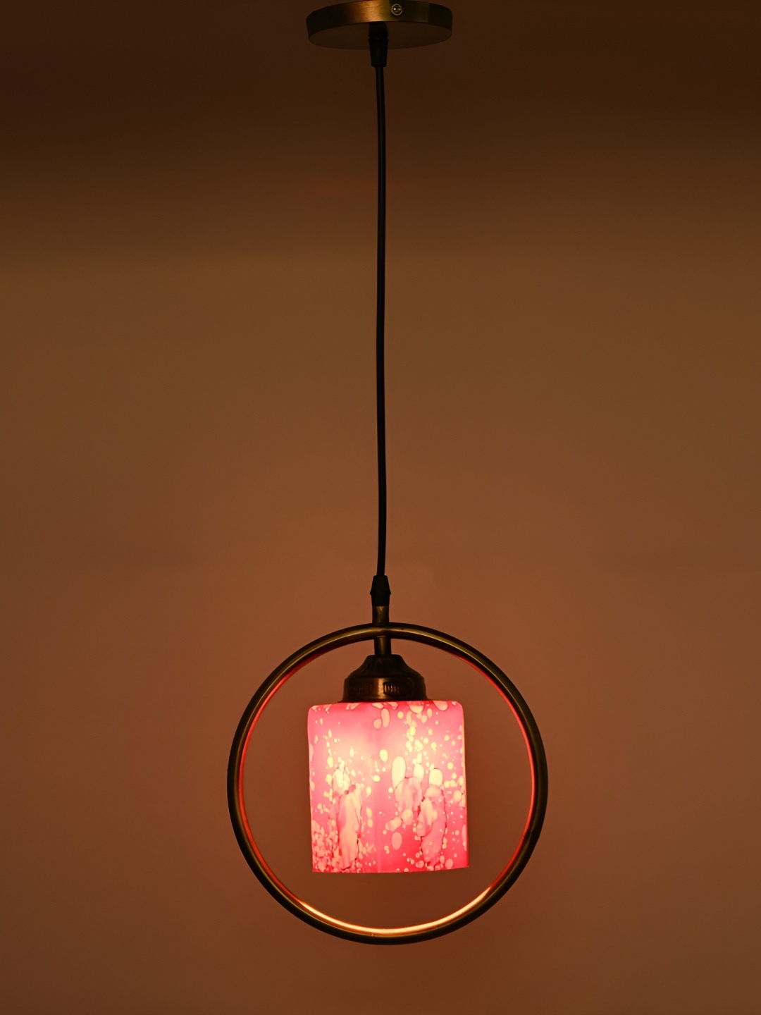 

Afast Pink Printed Ceiling Lamp