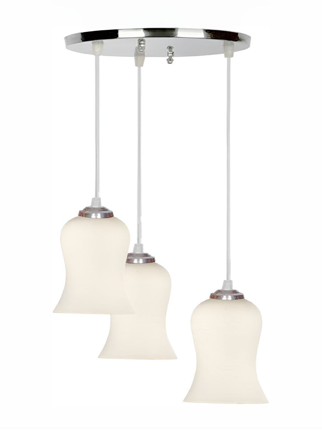 

Afast White Glass Traditional Bell Shaped Clustered Ceiling Lamp