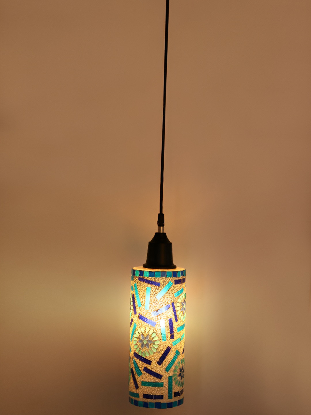 

Afast Grey & Black Textured Ceiling Lamp