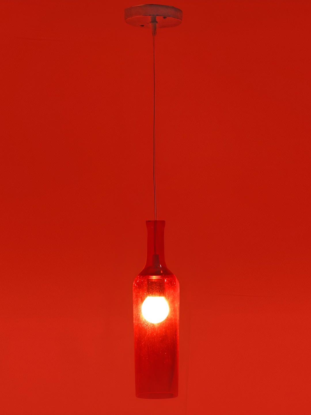 

Afast Red Glass Contemporary Ceiling Lamp