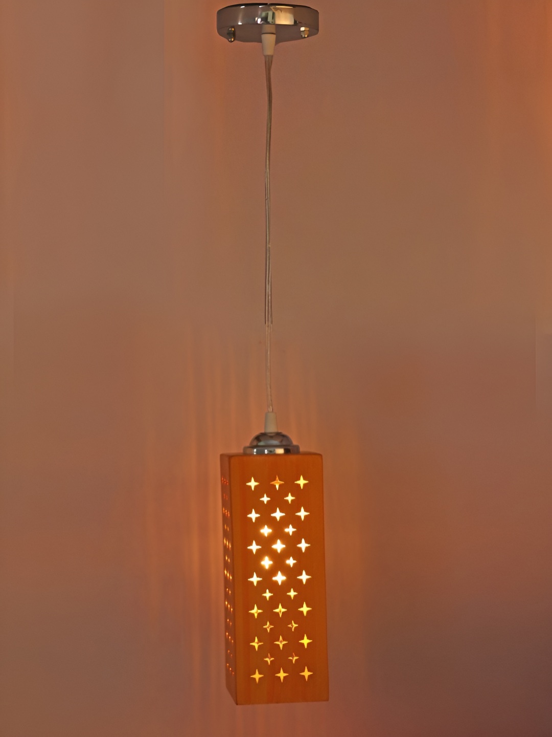 

Afast Orange Rectangular Glass Traditional Ceiling Lamp