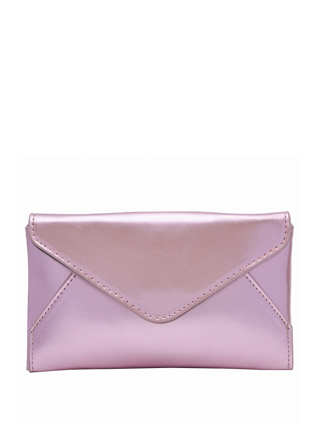 

CHOKORE Shoulder Straps Envelope Clutch, Pink