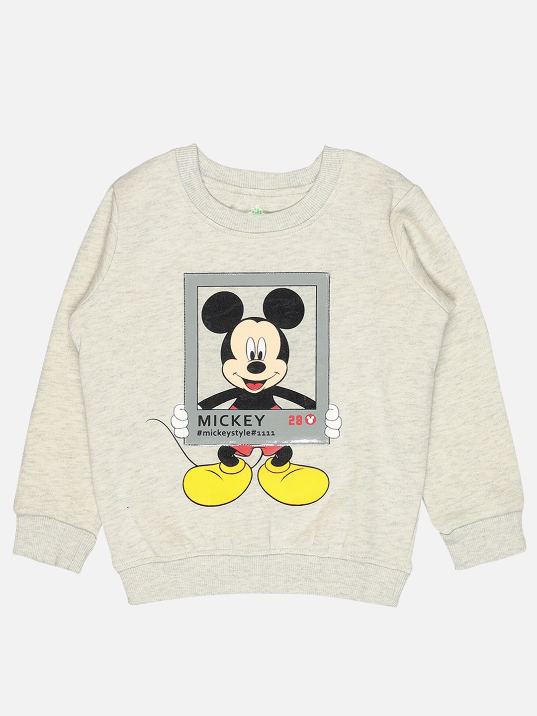 

Bodycare Kids Boys Mickey Mouse Fleece Sweatshirt, Grey
