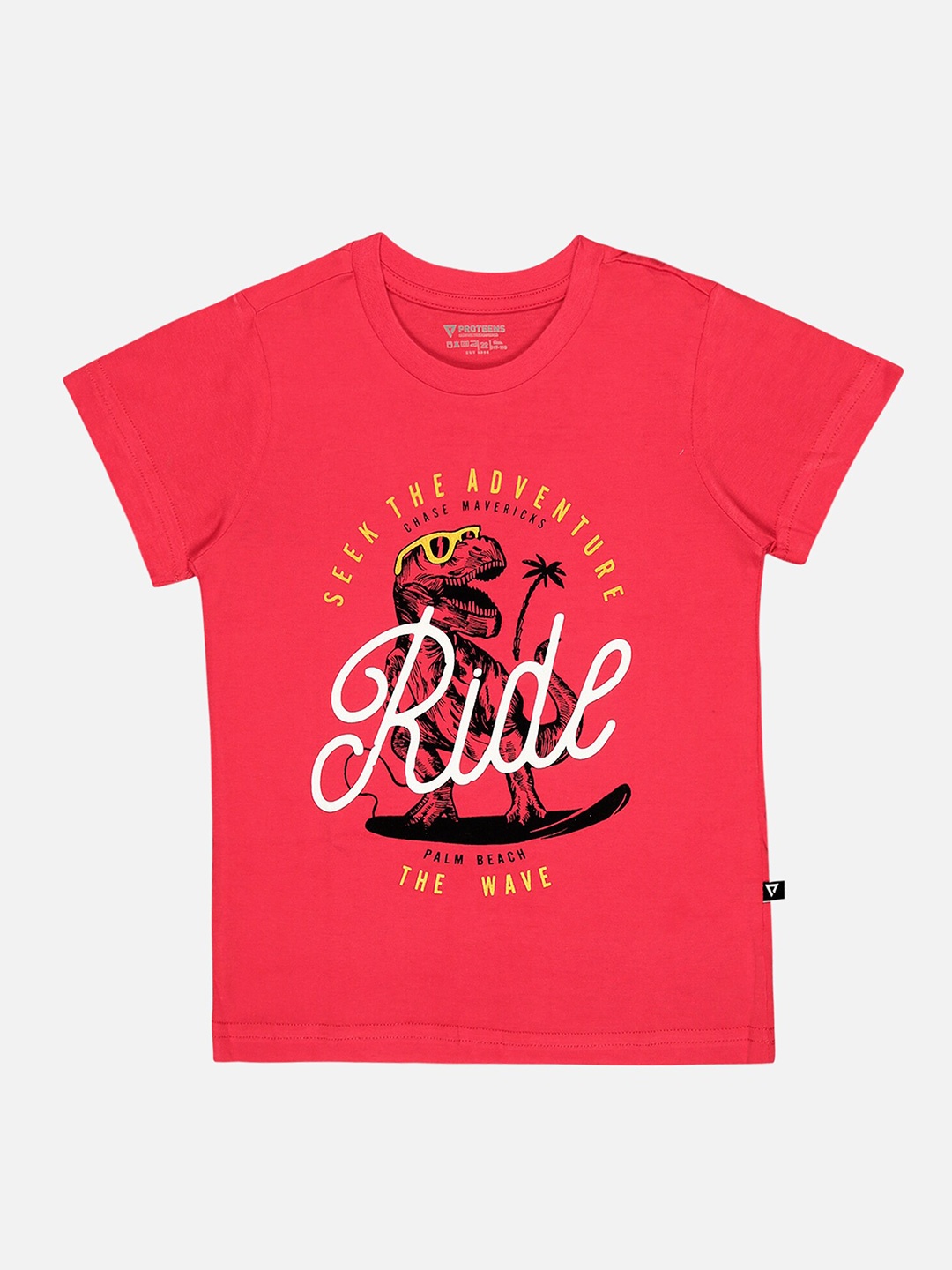 

Bodycare Kids Boys Graphic Printed T-shirt, Red