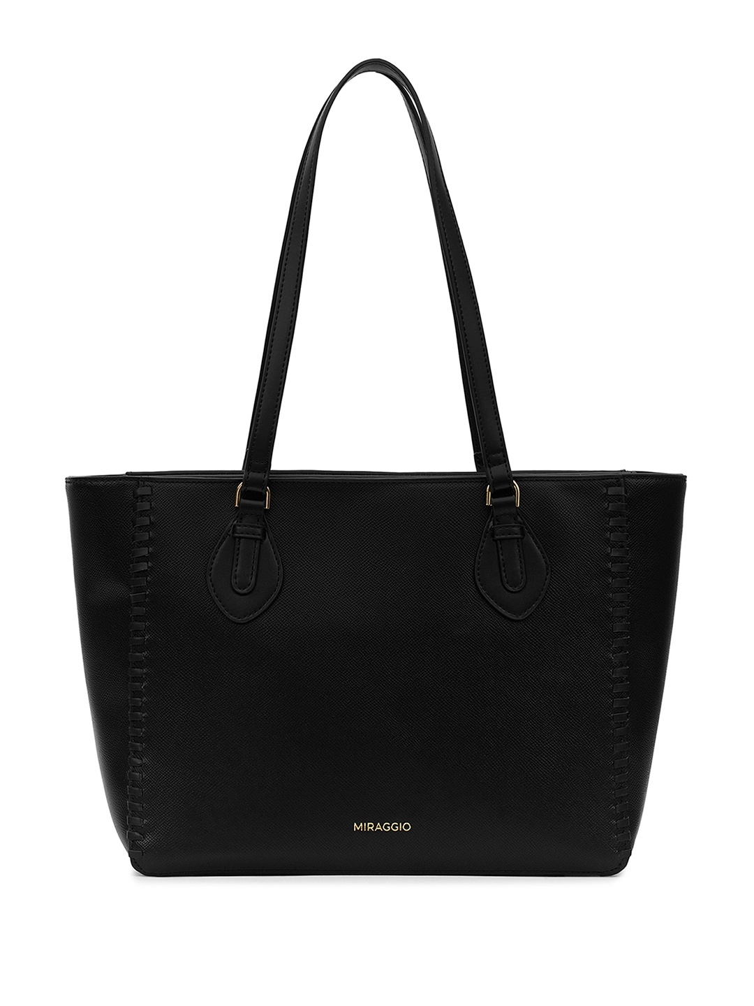 

MIRAGGIO Shopper Tote Bag, Black