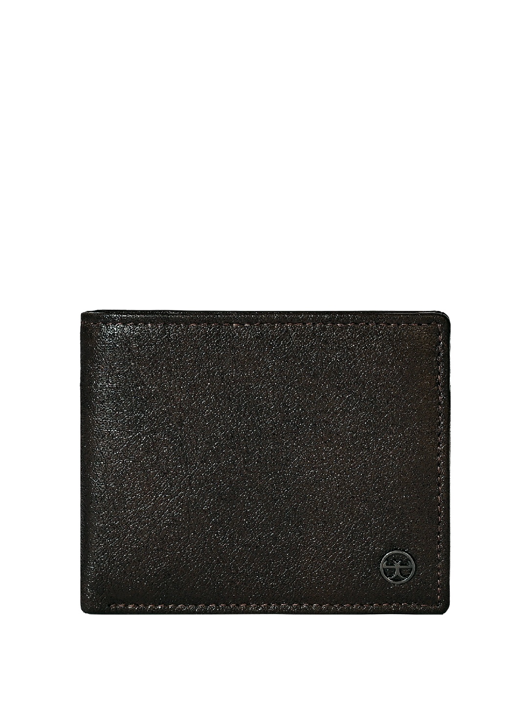 

Eske Men Leather Two Fold Wallet, Brown