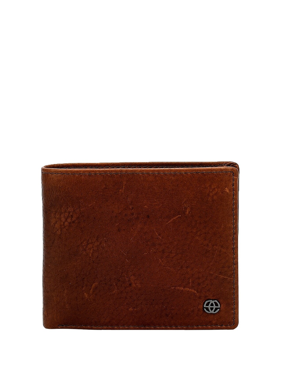 

Eske RFID Leather Two Fold Wallet, Brown