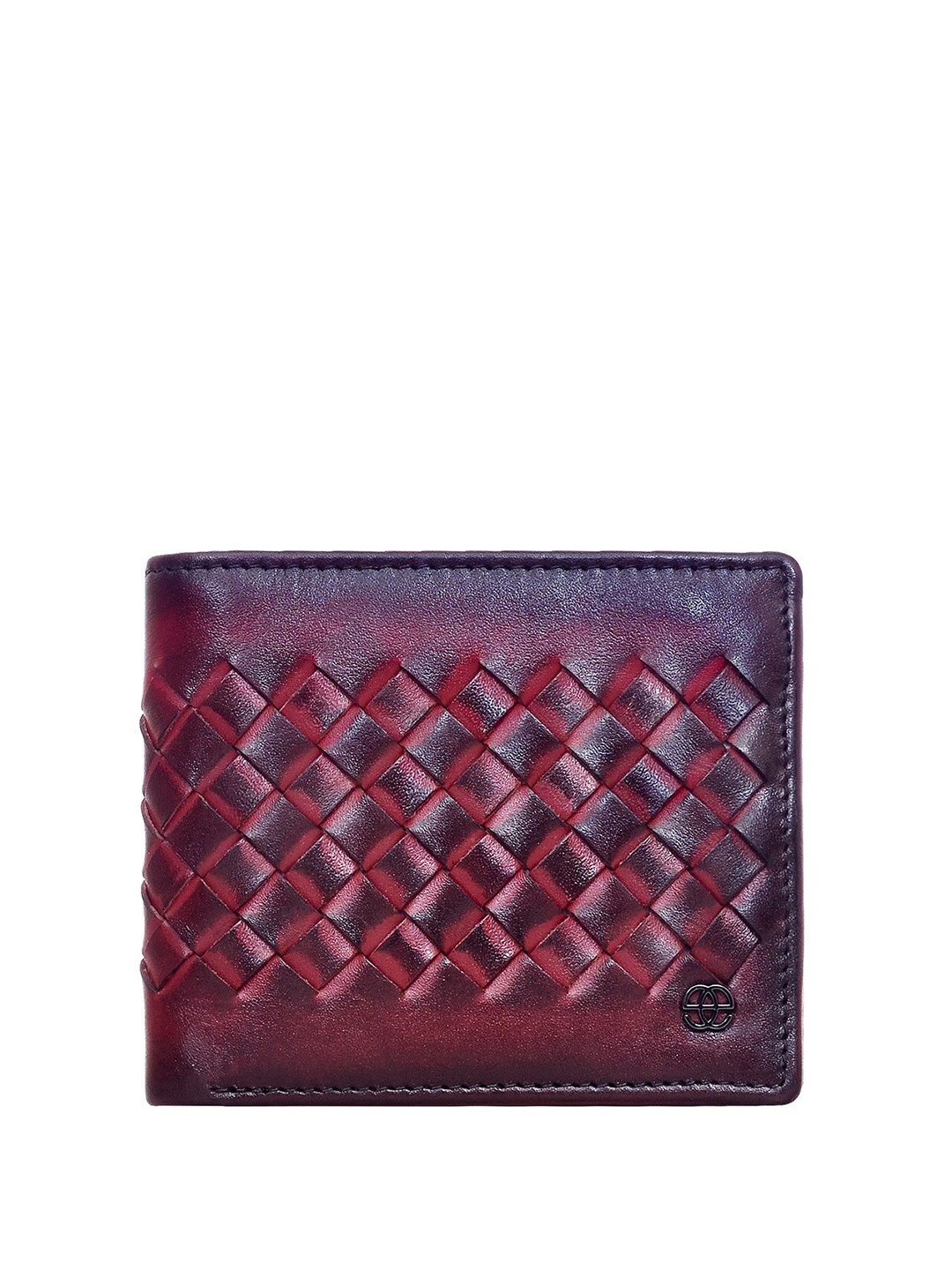 

Eske Men Leather Two Fold Wallet, Maroon