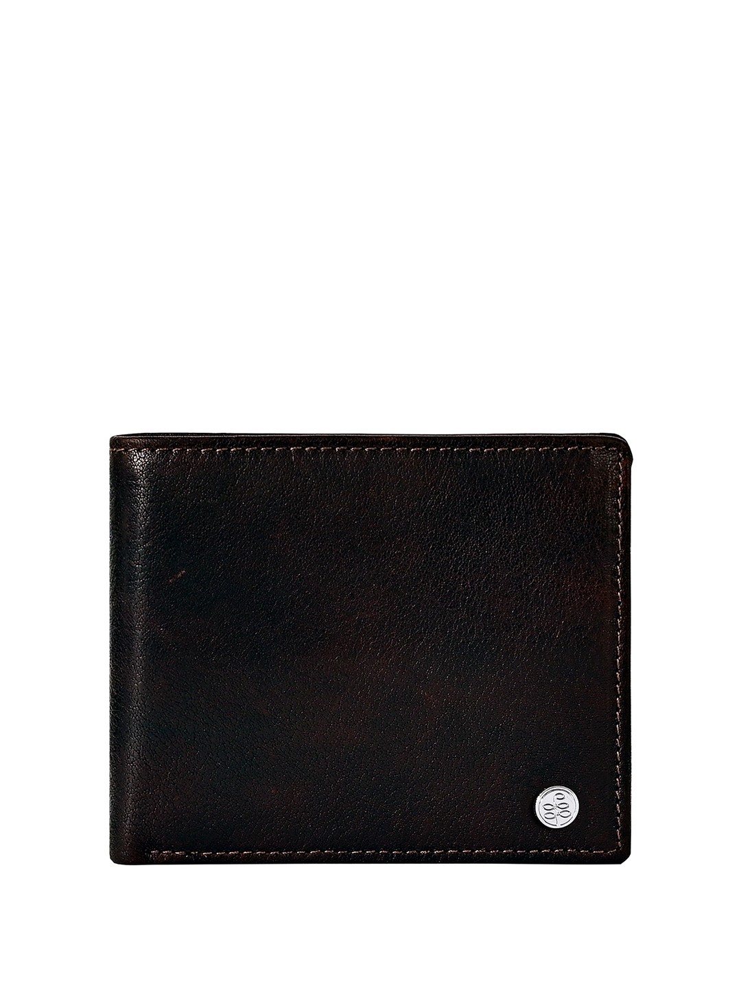 

Eske RFID Leather Two Fold Wallet, Brown