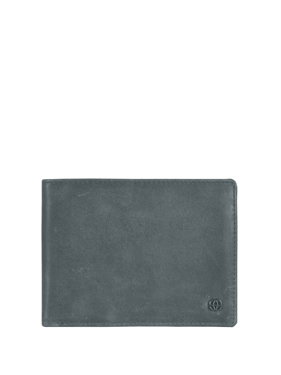 

Eske Men Leather Two Fold Wallet, Blue