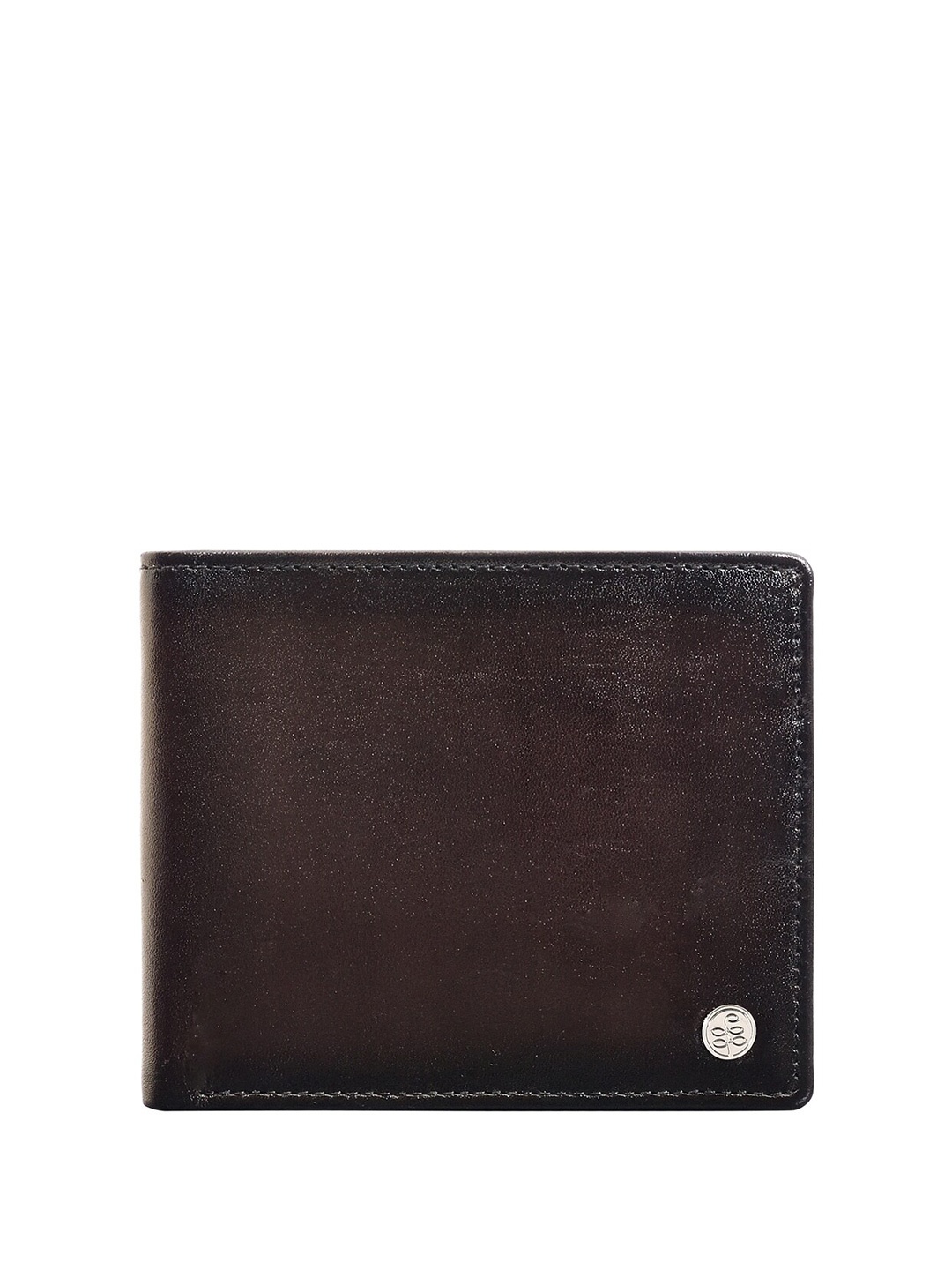 

Eske Men RFID Leather Two Fold Wallet, Brown