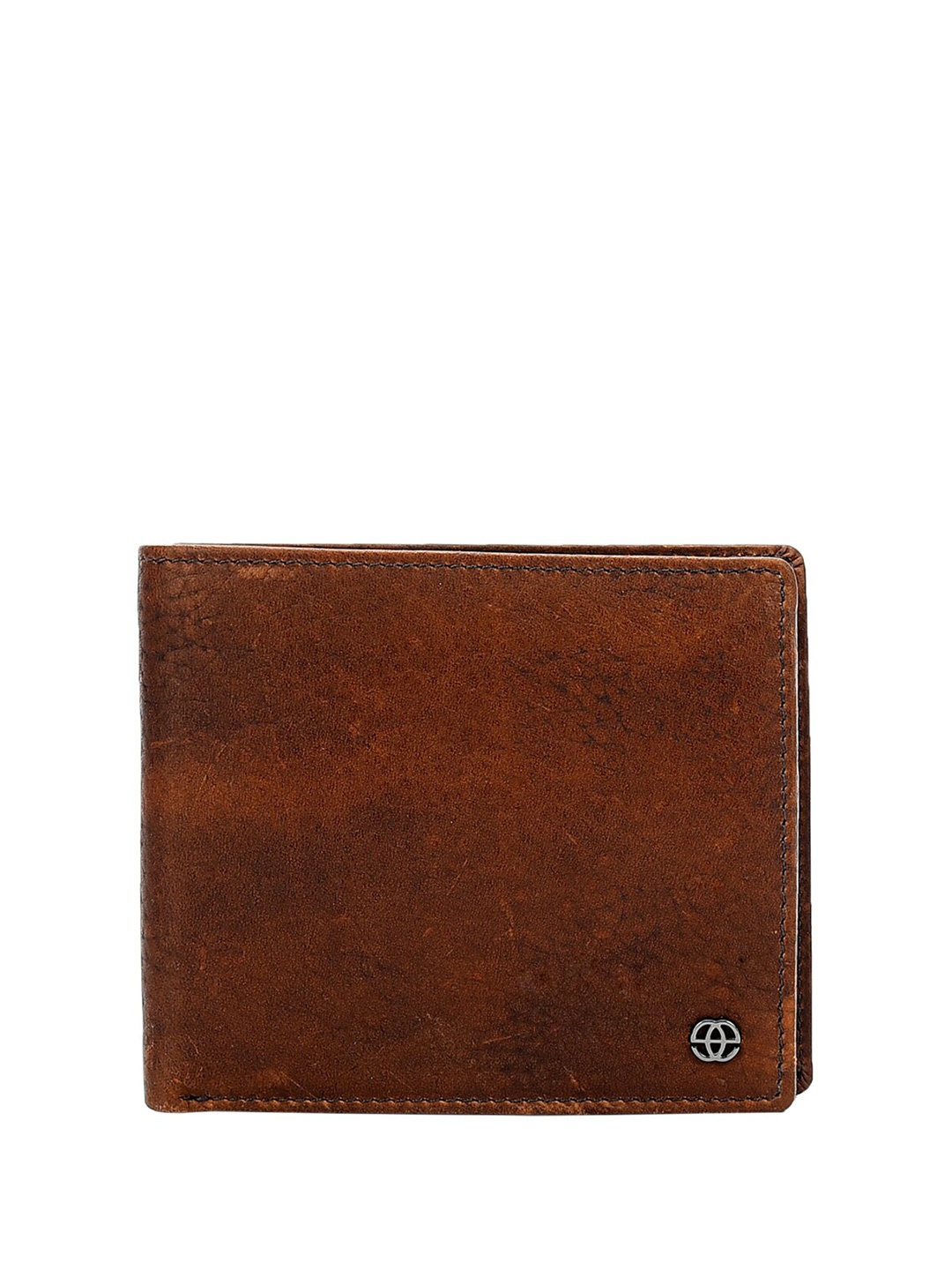 

Eske Men Leather Two Fold Wallet, Brown