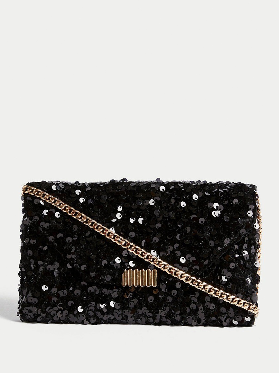 

Marks & Spencer Embellished Purse Clutch, Black