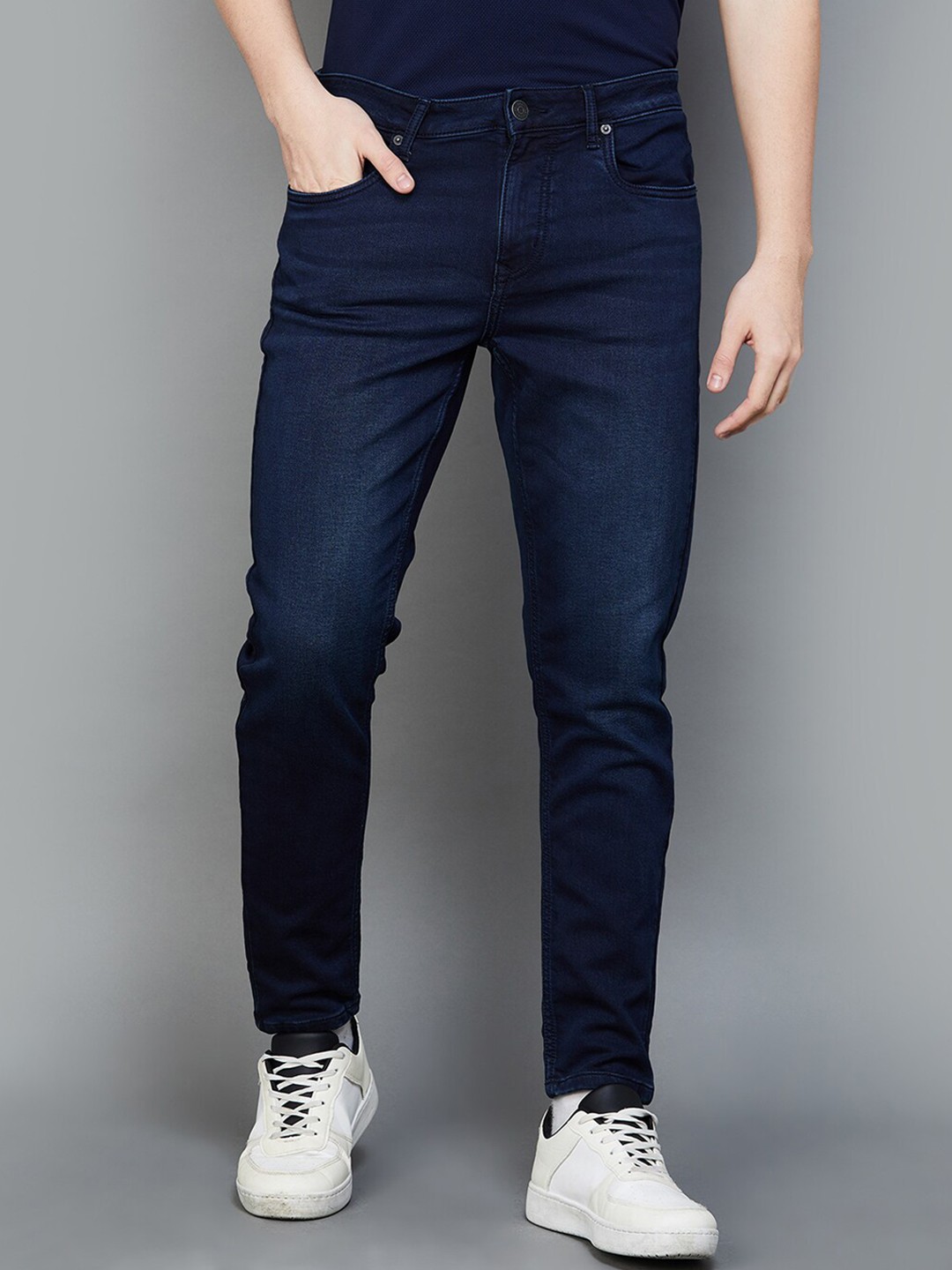 

Fame Forever by Lifestyle Men Mid-Rise Stretchable Jeans, Blue