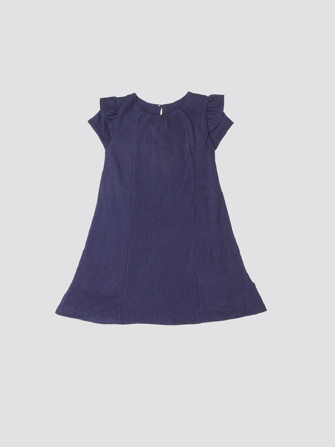 

mothercare Girls Bling & Sparkly A-Line Dress, Navy blue