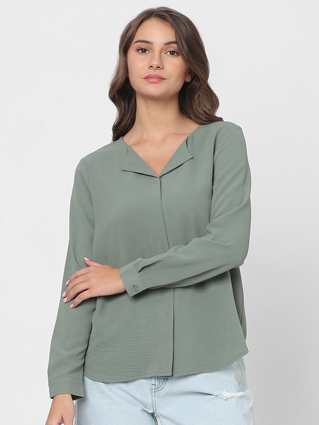

Vero Moda Long Sleeves Casual Shirt, Olive