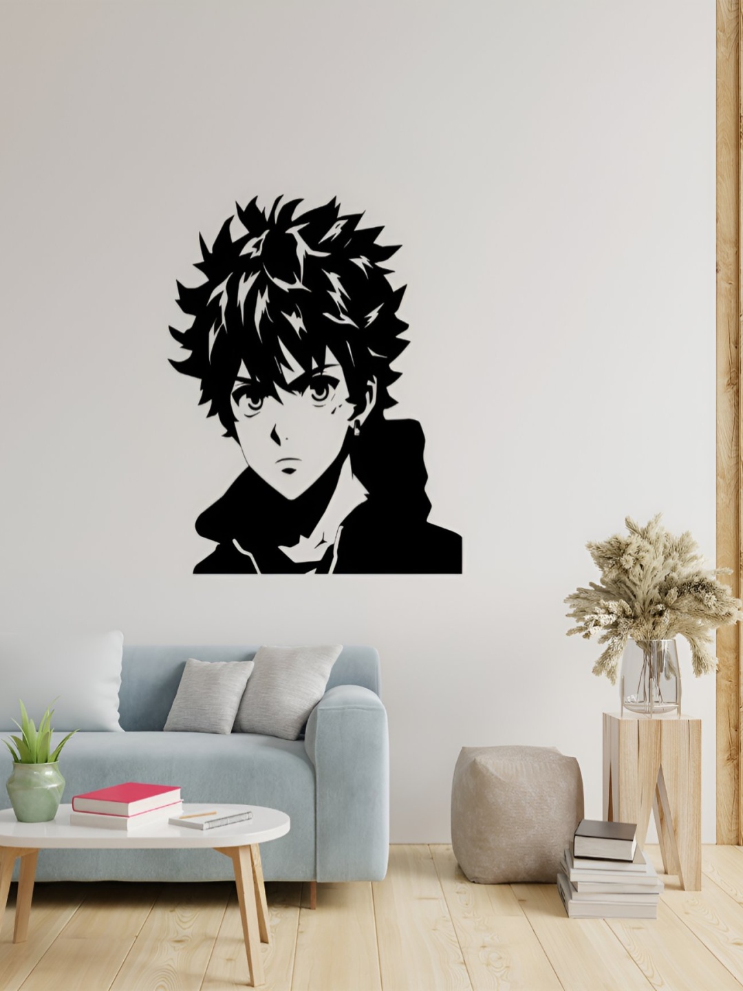 

CVANU Black Anime Character Naruto Transparent Vinyl Self-Adhesive Sticker
