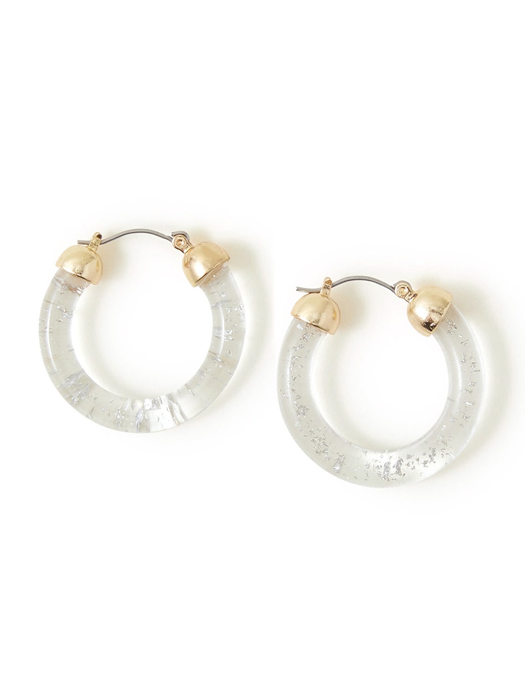 

Accessorize Circular Hoop Earrings, Gold