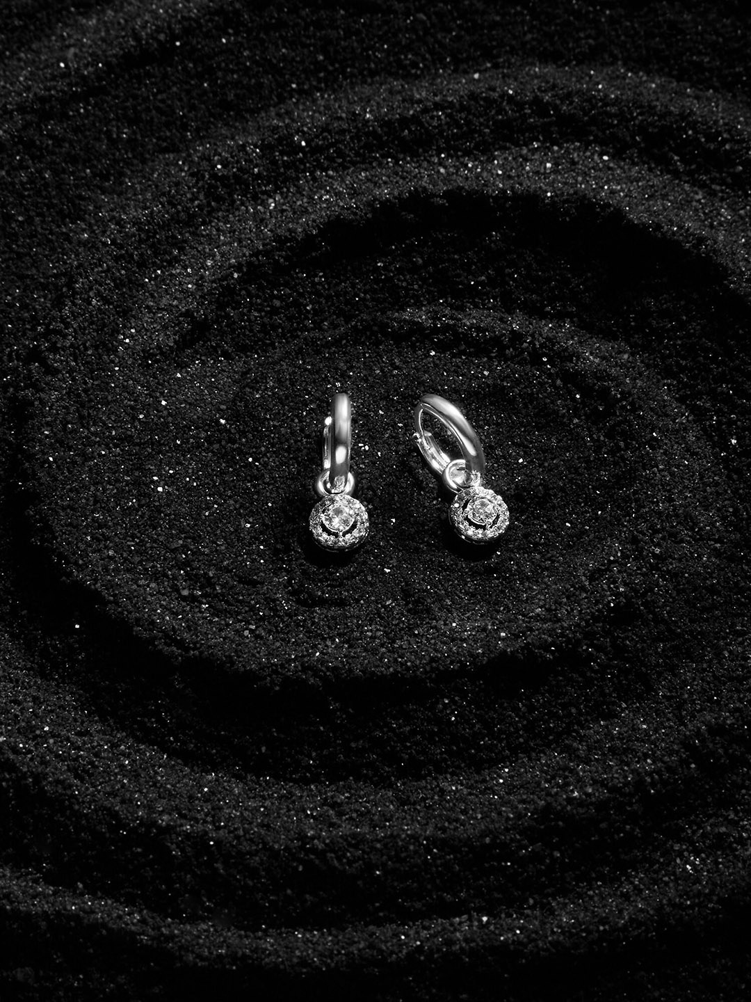 

Accessorize Sterling Silver Contemporary Shaped Drop Earrings