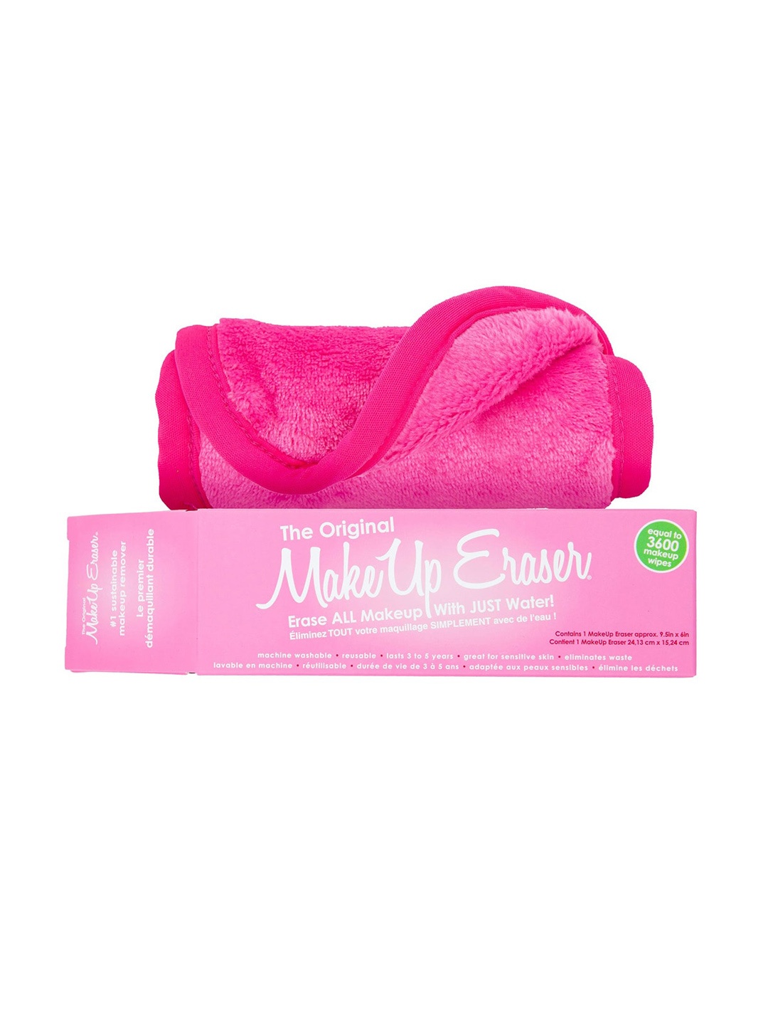 

MakeUp Eraser The Original Mini Plus Makeup Remover - Pink