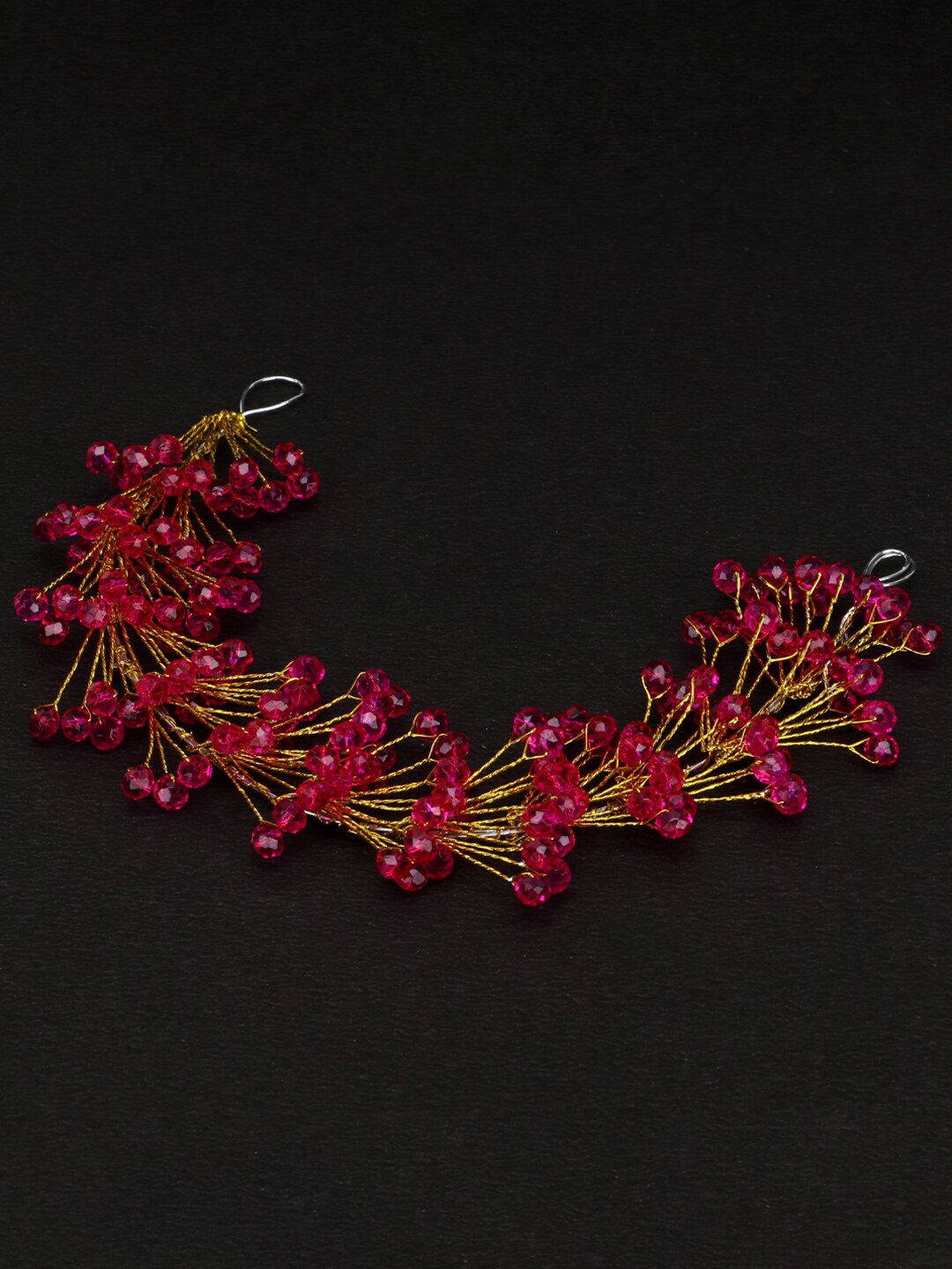 

Krelin Beaded Tiara Hair Accessory, Pink