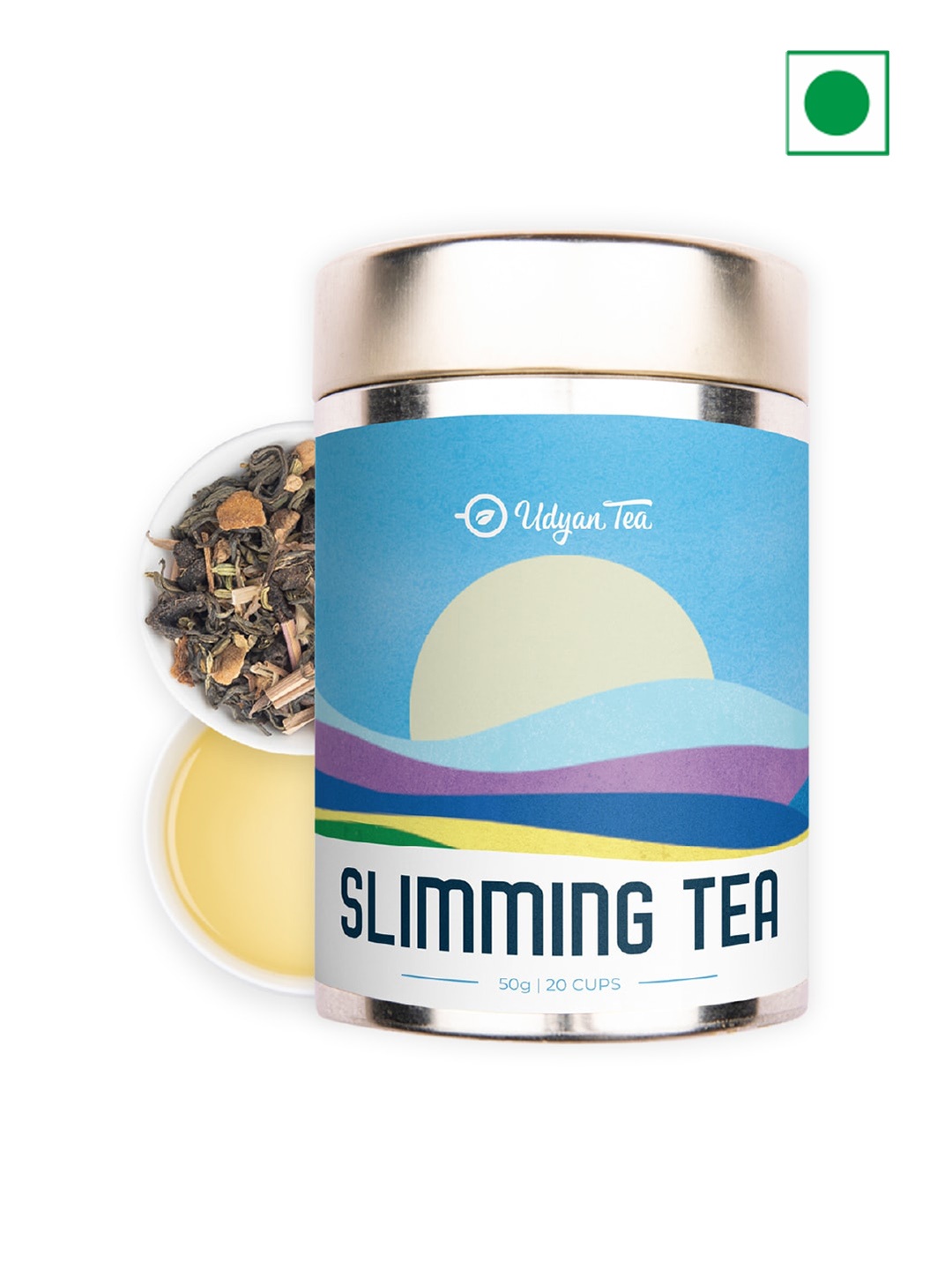 

Udyan Tea Slimming Green Tea 50g, Blue