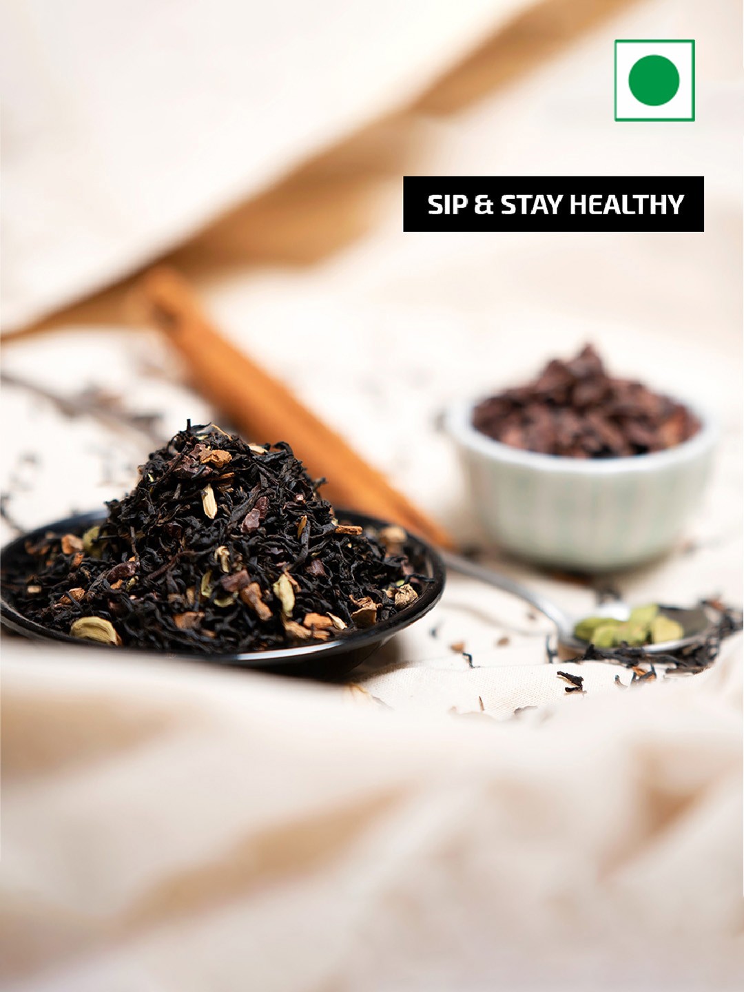 

Udyan Tea Chocolate Luxe Black Tea- 50gms, Green
