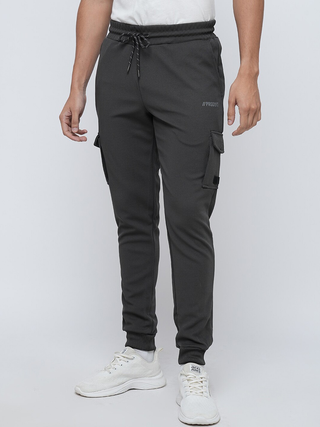 

Jack & Jones Men Mid Rise Jogger, Grey