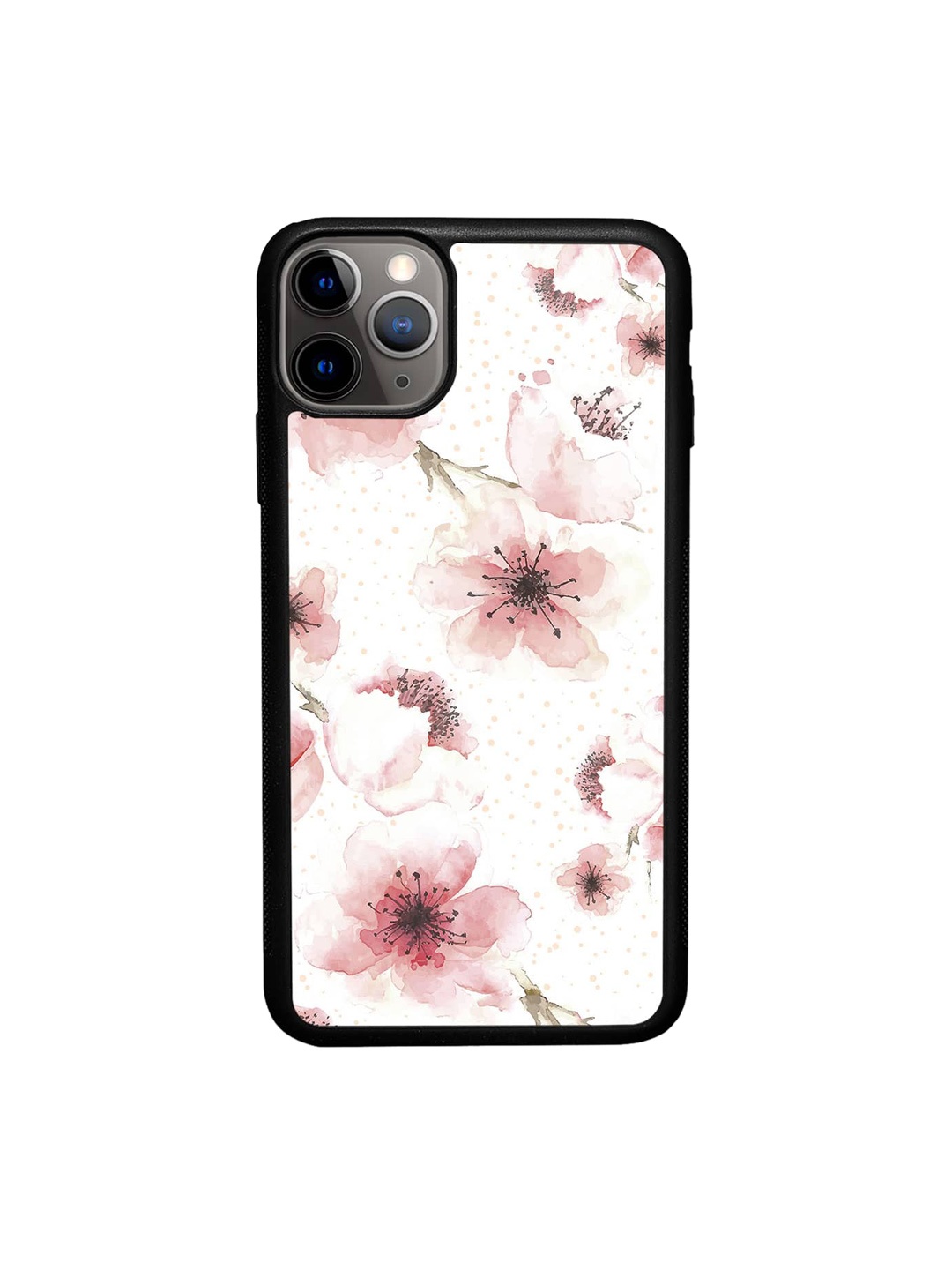 

macmerise Pastels Printed iPhone 11 Pro Max Phone Bumper Case Cover, White