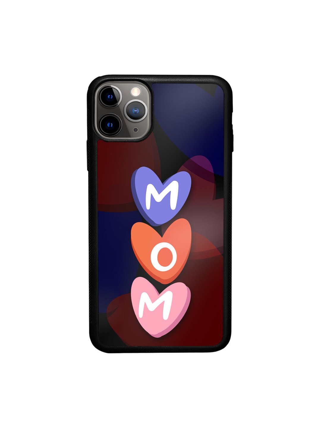 

macmerise Unisex Typography Printed iPhone 11 Pro Max Bumper Case, Black